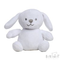 EBU62-W: 15cm White Eco Bunny Soft Toy